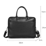 Men's bag, business handbag, horizontal men's bag, shoulder bag, crossbody bag