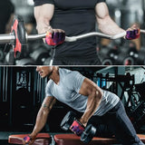 RYMNT Minimal Workout Gloves, Micro Weight Lifting Gloves Grip Pads with Full Palm Protection & Extra Grip, GalaxyPL-Medium