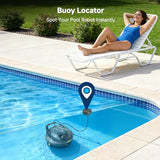 PF1 Cordless Robotic Pool Vacuum Cleaner for Above & In-Ground Pools – Triple-Layer Filtration, 150 Min Runtime, Floor-Only Cleaning, Covers 1345 Sq.Ft, Includes Floating Buoy