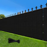 Fence Privacy Screen Outdoor Mesh Fencing Covers Screen Fence Wind Block with Grommets for Patio Garden