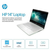 HP 14" Laptop Business Student Computer, Quad-Core Intel N150, 16 GB RAM