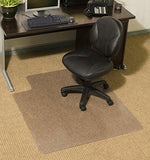 lip Premium Thickness Chair Mats | Superior 1/5 Inch Thickness Specifically Designed For Thick Carpet | Easy Chair Roll