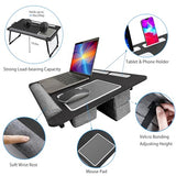 Laptop Lap Desk, Lap & Bed Desk with Adjustable Cushion, Fit up to 17" Laptop Stand for Couch