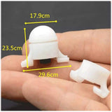 Wixine 5Pcs 2 in 1 LED Night Fishing Rod Tip Clip on Strike Bite Alert Alarm Light