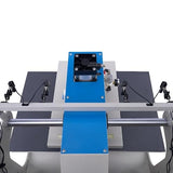 16x24 Pneumatic Heat Press Machine withSliding Dual Platen for T Shirts