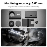 4K Webcam for PC/Mac with All-Metal Unibody Sculpted, Sony 1/2" Sensor, PDAF, 2 Noise Reduction Mics, Privacy Cover, Lightweight