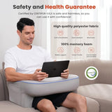 Reading Pillow,Lap Desk Pillow for Laptop,Memory Foam Reading Pillows for Gaming, Arm Rest Pillow for Reading