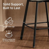 KISLOT 26" Counter Height Swivel Bar Stools Set of 4