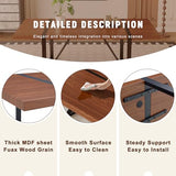86.6" Dining Table for 8-10 People, Modern Rectangle Dining Room Table