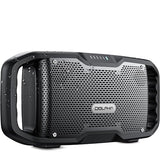 Dolphin S100 Bluetooth Speaker – EX-BASS, 20-Hour Battery, Rugged Portable Design, IPX5 Waterproof Outdoor Speaker for Job Sites, Camping, Fitness, Beach, Travel