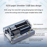 NSUQOA JSEIAJB Electric Shredder Document Shredder Strip Office Home Electric Shredder Paper