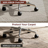 Office Chair Mat for Carpet, 2 Pack, 32" x 48" Heavy Duty Computer Desk Chair Mats for Carpeted Floors