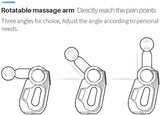 Feiyx Powerful Rotating Percussion Massage Gun,Deep Tissue Percussion Massager,Portable Handheld Electric Massager for Body Muscles