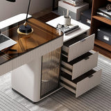 Lartis Office Desk, Very Easy to Assemble, Computer Desk, Home Telescopic Writing Desk