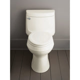 KOHLER Stonewood Quiet-Close, Elongated Toilet Seat Soft Close, Durable Wood, Easy Installation, Universal Fit, Home Essentials, White Finish, K-20466-0