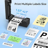 Thermal Label Printer, Wireless 4x6 Shipping Label Printer for Small Business & Shipping Packages