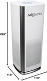AIRDOCTOR AD1000 HEPA Air Purifier | Perfect for Guest Rooms, Kids' Bedrooms and Home Offices | Circulates the Air in 285 sq. ft. 4X/Hour