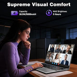 NIAKUN Laptop Computer 2026, 15.6 Inch Lap Top PC Window 11 Pro