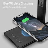 Xicyole Desk lamp,LED Lamp with Wireless Charger,USB Charger Port,Touch Control,3 Color Modes,5 Brightness Levels, Black