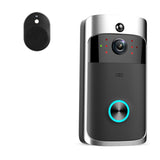 FMDARJXWHCP Smart Video V5 Doorbell Camera Wireless WiFi Phone Bell Intercom(V5 Black Add Chime)