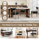 ZJhome Modern Dining Chairs Set of 6