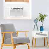 Keystone 18,000 BTU Window Air Conditioner and Dehumidifier, 230V, Window Unit Air Conditioners for Apartment, Living Room, Bedroom, Large Rooms up to 1000 Sq.Ft., Window Air Conditioner with Remote