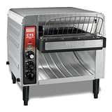 Conveyer Toaster, 1000+ slices per hour, 208V, 2700W, 6-20 Phase Plug, Silver Waring