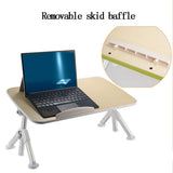 DDYYDS Laptop Table for Bed, Foldable Lap Desks, Desk Height Adjustable, Portable Tray for Couch and Sofa, Stand for and Writing