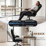 Hayelf Ergonomic Office Chair, PU Leather High Back Executive Chair