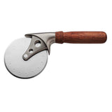 Pizza Cutter Turning Kit - 4” Diameter Stainless Steel Blade - Pewter Finish Pizza Slicer for Pizza Cutting - Pizza Accessories and Supplies for Pizza Lovers - Easy to Install Pizza Cutter Tool