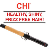 CHI Tourmaline Ceramic Curling Iron, Adjustable Temperature, Professional Tourmaline Hair Curler with Auto Shut-Off for Smooth, Frizz-Free Curls & Waves, 1″ Barrel