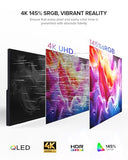 UPERFECT Portable Monitor 4K 60Hz 18.5", 145% sRGB QLED Laptop Monitor