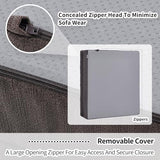 HAVARGO Recliner Cushions for Elderly, 20x20x5 Inch Thick Chair Cushion Patent Design Soft Tufted Dual Layer Booster