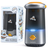 Electric Pencil Sharpener for Kids, Hands-Free, Rechargeable, Auto in & Out Spaceship Fully Automatic Pencil