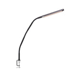 Electra™ Table Lamp: 3 Color Temperatures (Daylight 6000K/Cool 4000K/Warm 2700K), 95+ CRI LED, Dimmer Switch, Flexible Arm, Desk Lamp for Artists, Crafts & Office (Black, 2500 Lux at 12")