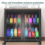 MASHELLY 3D Printer Stand with Filament Storage, 29.5" x 18.9" Dustproof