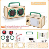 DIY Bluetooth Speaker Kit for Kids 8-12 - STEM Project with LED
