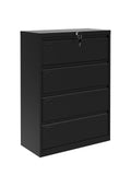 2-Drawer File Cabinet with Lock, Metal Lateral Filing Cabinets for Letter/Legal Size Documents