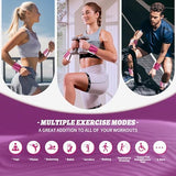 BECOJADDE Ankle Weights for Women Wrist Weights Set of 2 (2 lb Each) Adjustable Arm Leg Weight for Womens Men, Gradient Pink