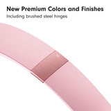 Beats Solo 4 - Wireless On-Ear Bluetooth Headphones, Up to 50-Hour Battery Life, Ultra-Lightweight Comfort, Powerful and Balanced Sound, Apple & Android Compatible - Amazon Exclusive Metallic Pink