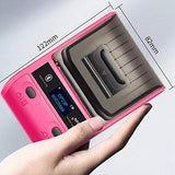 GRSJKRI Thermal Label Printer，58mm Printer 1500MAh for Android iOS