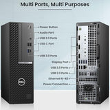 Dell OptiPlex 7000 SFF Business Desktop Computer – Intel Core i5 12th Gen – 16GB DDR4 RAM – 1TB SSD – Built-in WiFi – Wireless Keyboard & Mouse – Home & Office PC – Windows 11 Pro (Renewed)