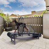 Dog Treadmill for Large Dogs Medium Dogs,Adjustable Ramp Canine Running Slatmill Machine with Pedometer for Exercise & Healthy & Fit Pet Life