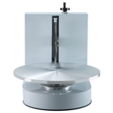 Happybuy Cake Decorating Machine,White,Cake Cream Spreading Coating Smearing Machine, Low Noise Cake Frosting Machine, Turntable with Adjustable Scraper, for 4" to 16" Cake, 25-320RPM Rotating Speed