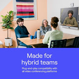 Owl Labs Meeting Owl 3 - 360° 1080p HD Conference Room Camera, AI-Driven Speaker-Tracking, 18-Foot Mic Pickup - Certified for Microsoft Teams