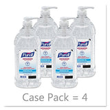 Advanced Instant Hand Sanitizer, 2-Liter Bottle, 4 per Carton