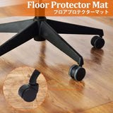 Clear Chair Mat for Hard Floor,1.5mm Plastic Floor Protector for 0ffice Chair