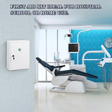 Wall Mount Locking Medicine Cabinet, Large Capacity First Aid Cabinet for Bathroom