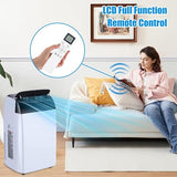 CABIHOME 2Pcs 14000 BTU Portable Air Conditioner, Indoor AC Unit with Remote Control & Dehumidifier, Cools Up to 750 Sq. Ft., 3-in-1 Portable AC Unit with 24-Hour Timer, 2 Speed & Low Noise (2Pcs)