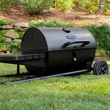 King-Griller Gambler Portable Charcoal Grill in Black Char-Griller